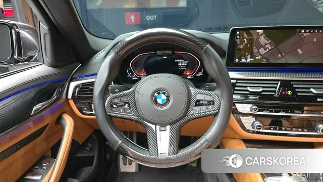 BMW 5 Series (G30) 2020 Черный из Кореи, фото 4