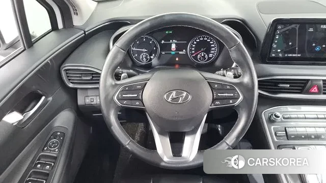Hyundai The New Santa Fe 2021 Белый из Кореи, фото 4
