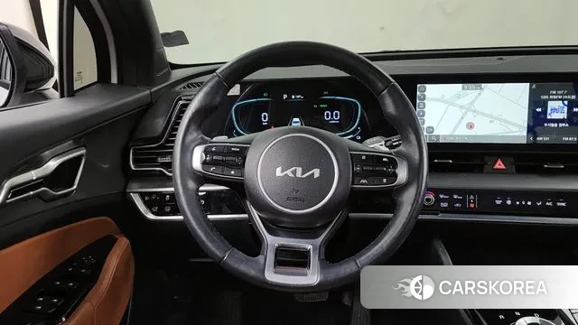 Kia Sportage 5th Generation Hybrid 2021 Белый из Кореи, фото 4