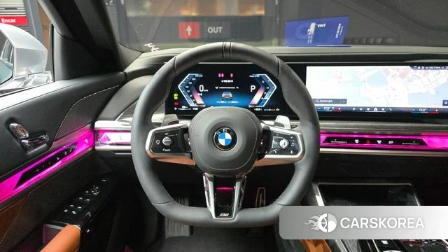 BMW 7 Series (G70) 2025 Черный из Кореи, фото 4
