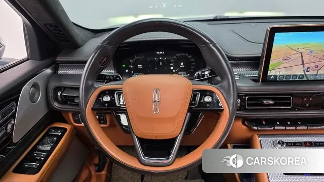 Lincoln Aviator 2nd generation 2021 Синий из Кореи, фото 4