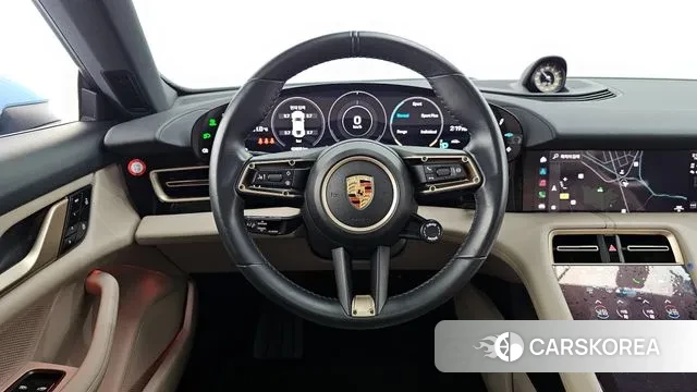 Porsche Taycan 2021 Синий из Кореи, фото 4