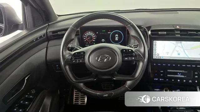 Hyundai Tucson Hybrid (NX4) 2021 Черный из Кореи, фото 4