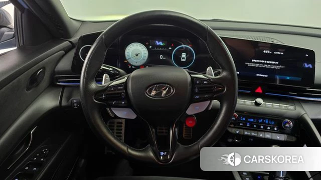 Hyundai Avante (CN7) 2021 Небесно-голубой из Кореи, фото 4