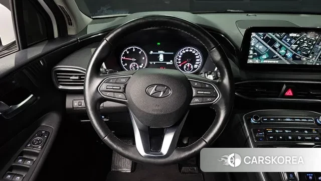 Hyundai The New Santa Fe 2022 Белый из Кореи, фото 4