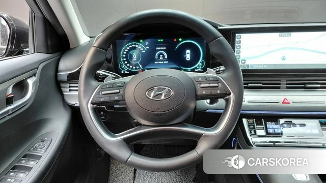 Hyundai The New Grandeur IG Hybrid 2022 Черный из Кореи, фото 4