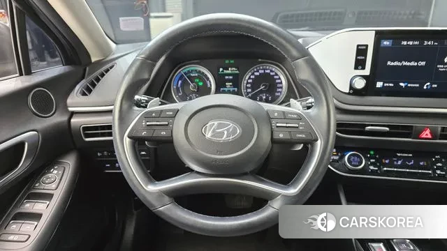 Hyundai Sonata Hybrid (DN8) 2021 Серый из Кореи, фото 4