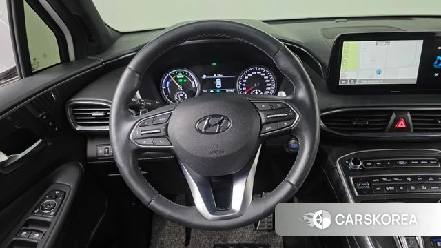 Hyundai The New Santa Fe 2023 Белый из Кореи, фото 4