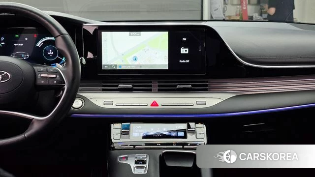 Hyundai The New Grandeur IG Hybrid 2022 Черный из Кореи, фото 4