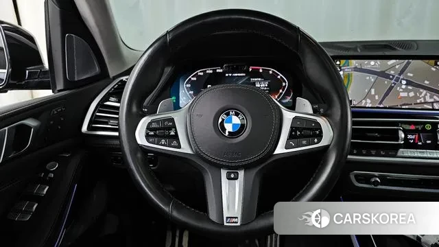 BMW X7 (G07) 2021 Синий из Кореи, фото 4