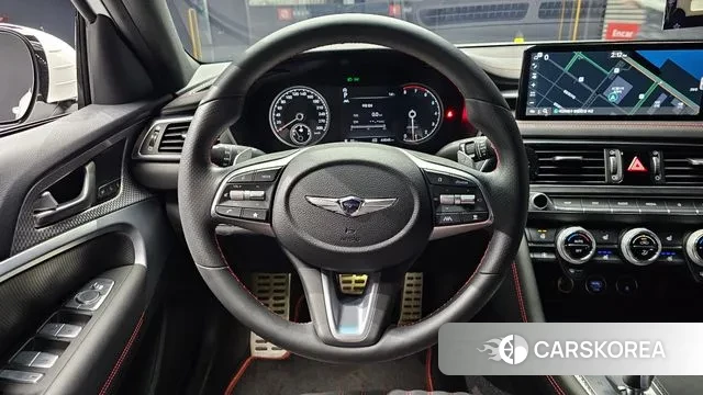 Genesis The New G70 2023 Белый из Кореи, фото 4