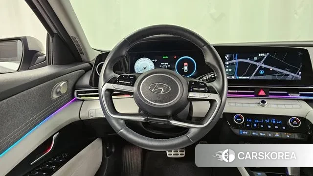 Hyundai Avante (CN7) 2020 Серебристо-серый из Кореи, фото 4