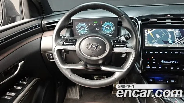 Hyundai Tucson Hybrid (NX4) 2020 Серый из Кореи, фото 4