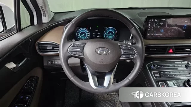 Hyundai The New Santa Fe 2022 Белый из Кореи, фото 4