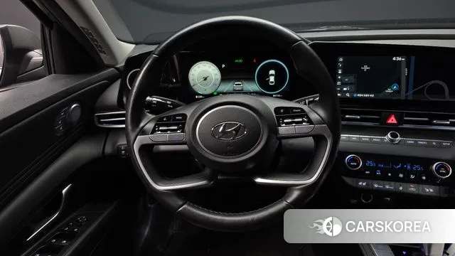 Hyundai Avante Hybrid (CN7) 2021 Серый из Кореи, фото 4