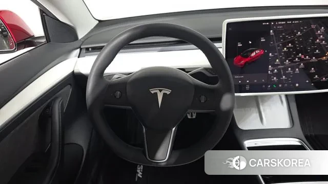 Tesla Model 3 2021 Красный из Кореи, фото 4