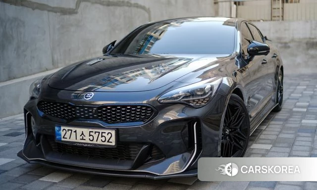 Kia Stinger Meister 2021 Серый из Кореи, фото 4