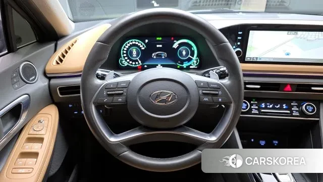 Hyundai Sonata Hybrid (DN8) 2023 Черный из Кореи, фото 4