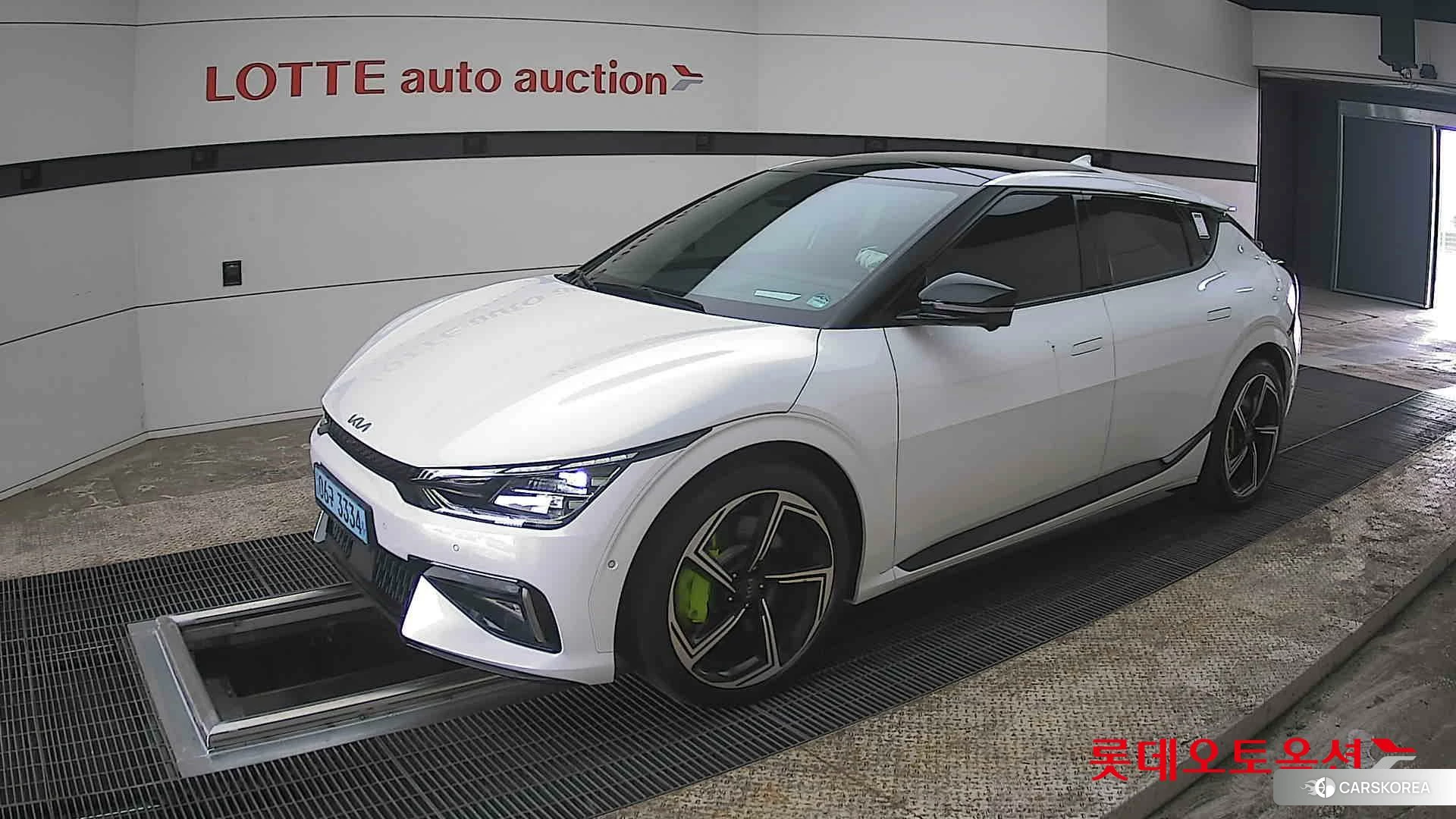 Kia EV6 GT 2023 Белый из Кореи, фото 4