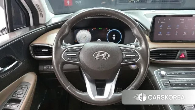 Hyundai The New Santa Fe 2021 Белый из Кореи, фото 4