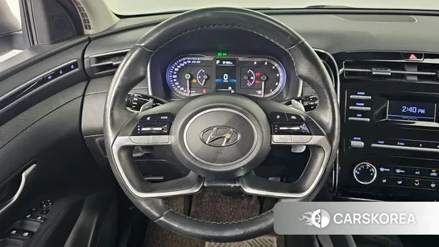 Hyundai Tucson (NX4) 2022 Серебристо-серый из Кореи, фото 4