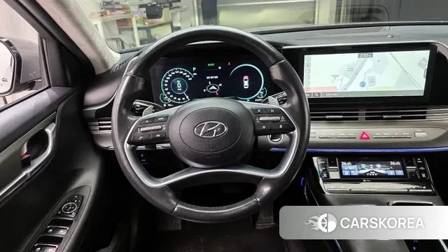 Hyundai The New Grandeur IG Hybrid 2022 Серый из Кореи, фото 4