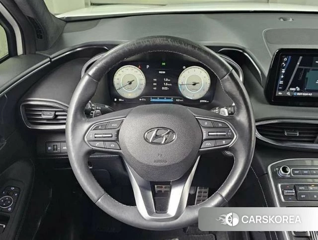 Hyundai The New Santa Fe 2021 Белый из Кореи, фото 4