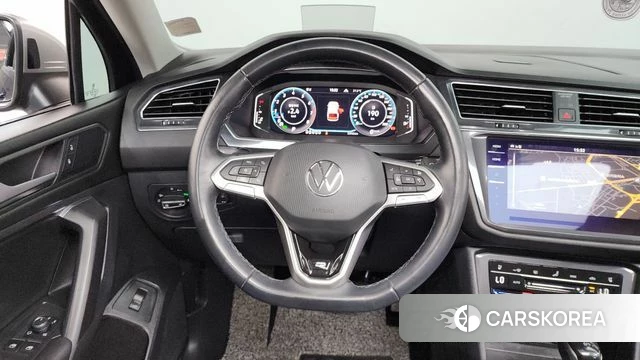 Volkswagen Tiguan Allspace 2023 Синий из Кореи, фото 4