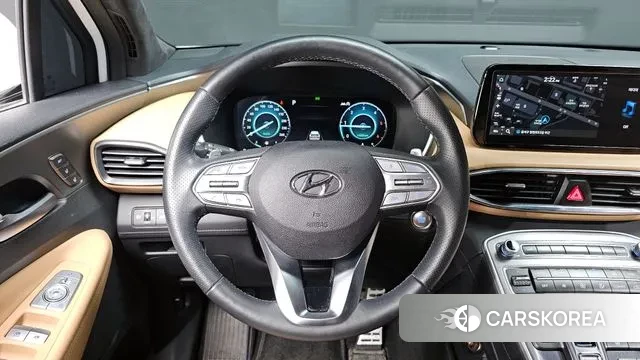 Hyundai The New Santa Fe 2023 Белый из Кореи, фото 4