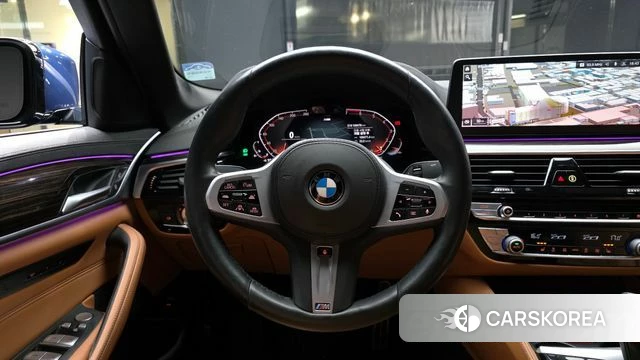 BMW 5 Series (G30) 2020 Синий из Кореи, фото 4