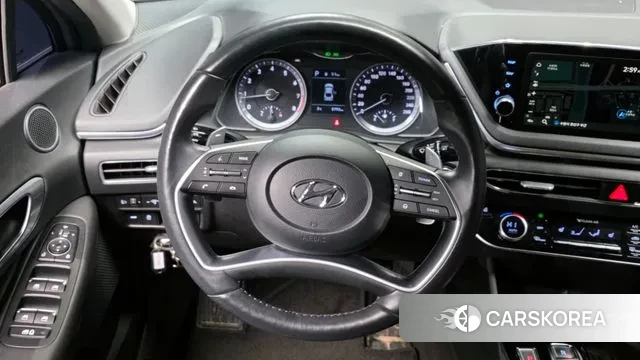 Hyundai Sonata (DN8) 2021 Серебристо-серый из Кореи, фото 4