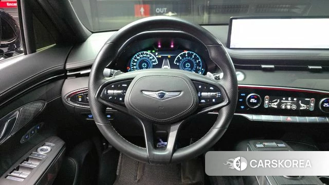 Genesis GV70 2021 Синий из Кореи, фото 4
