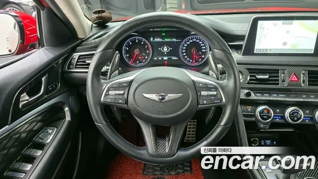 Genesis G70 2018 Красный из Кореи, фото 4