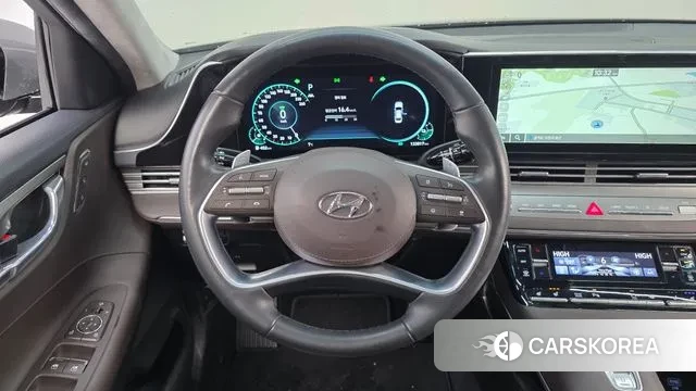 Hyundai The New Grandeur IG Hybrid 2021 Серый из Кореи, фото 4
