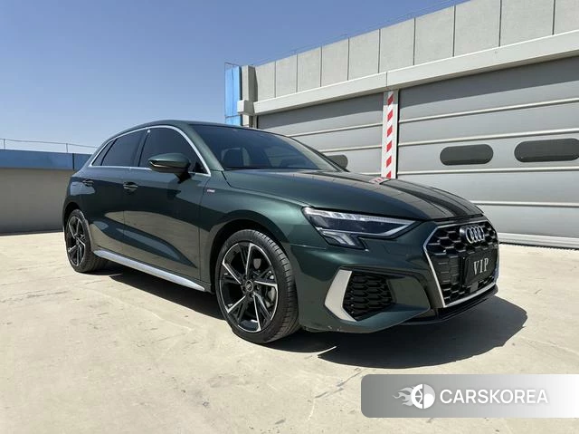 Audi A3 2023 Зеленый из Китая, фото 4