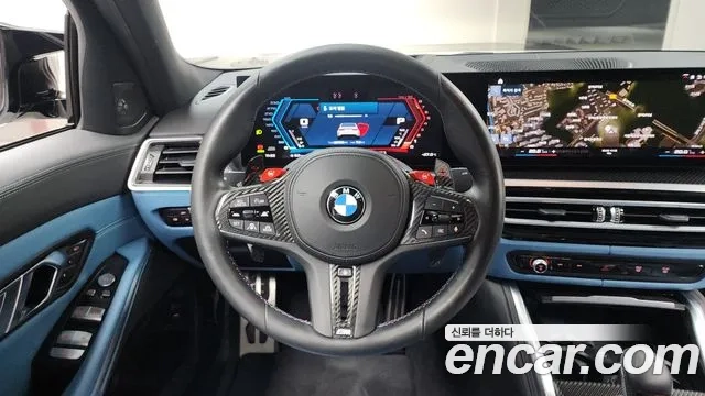 BMW M3 (G80) 2023 Белый из Кореи, фото 4