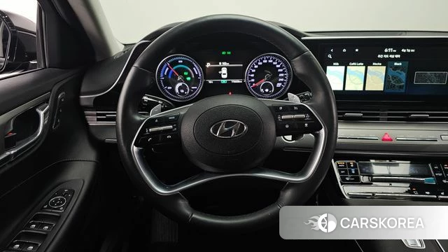 Hyundai The New Grandeur IG Hybrid 2022 Черный из Кореи, фото 4