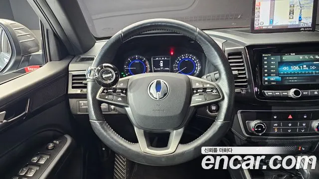 Ssangyong Rexton Sports 2020 Серый из Кореи, фото 4