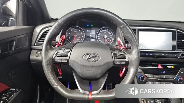 Hyundai Avante AD 2018 Черный из Кореи, фото 4