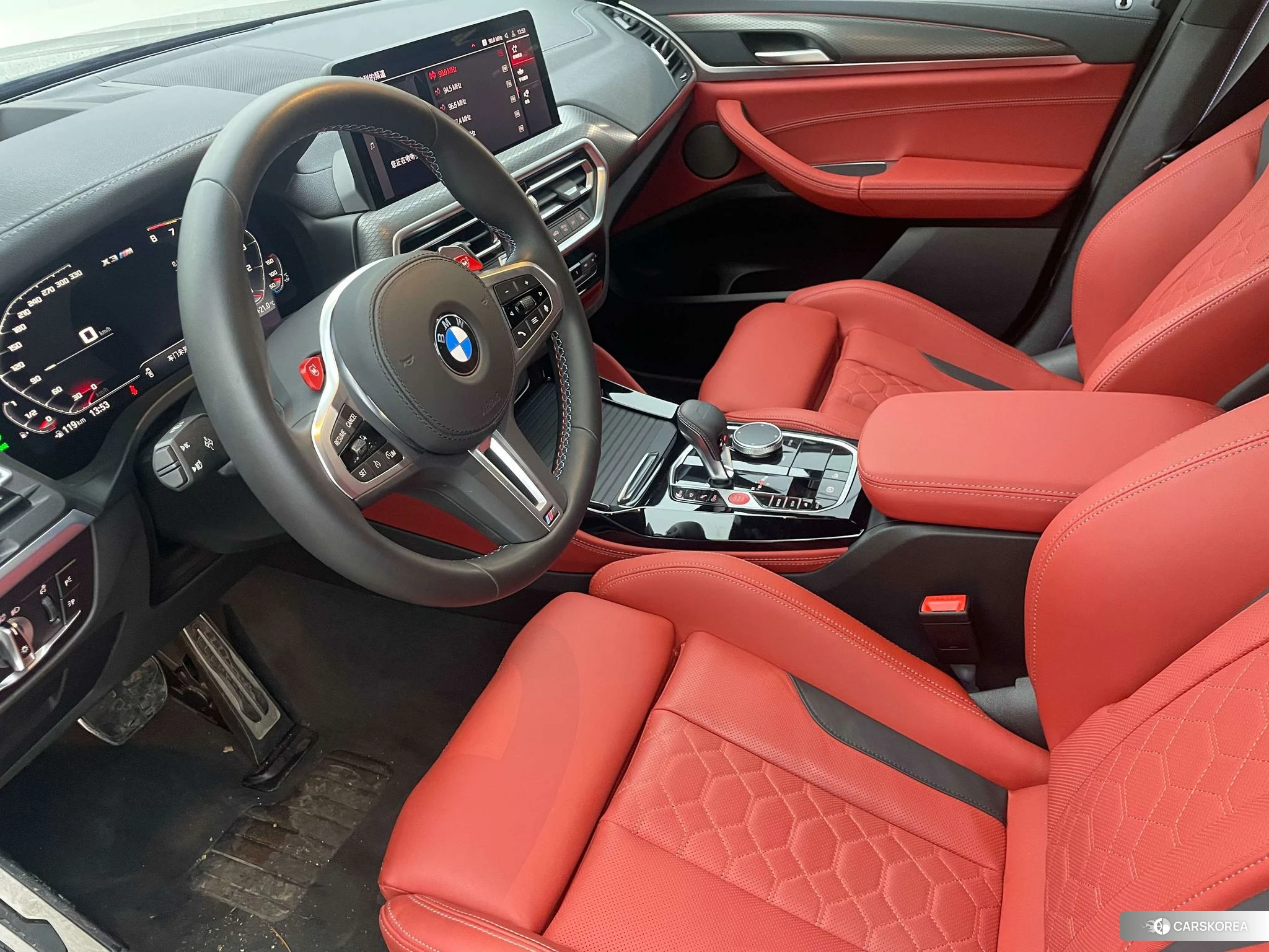 BMW X3 M 2021 Черный из Китая, фото 4