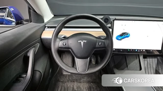 Tesla Model 3 2021 Синий из Кореи, фото 4