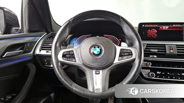 BMW X3 (G01) 2021 Черный из Кореи, фото 4