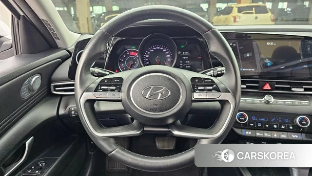 Hyundai Avante (CN7) 2023 Белый из Кореи, фото 4