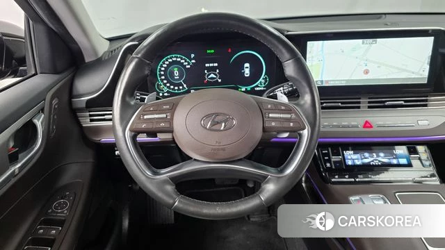 Hyundai The New Grandeur IG Hybrid 2020 Черный из Кореи, фото 4