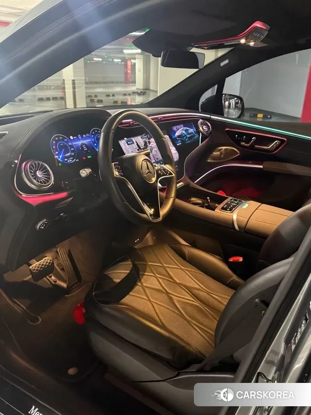 Mercedes-Benz EQS SUV X296 2023 Серый из Кореи, фото 4