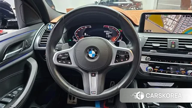 BMW X4 (G02) 2021 Черный из Кореи, фото 4