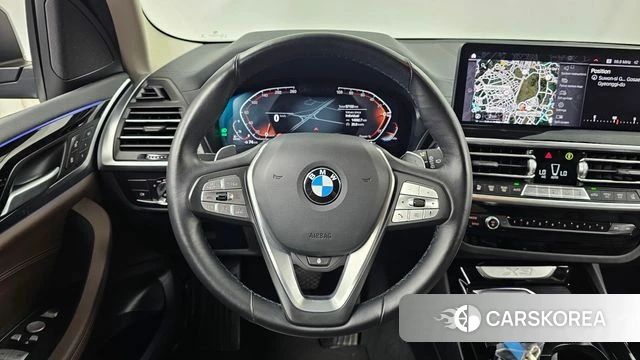 BMW X3 (G01) 2022 Серый из Кореи, фото 4