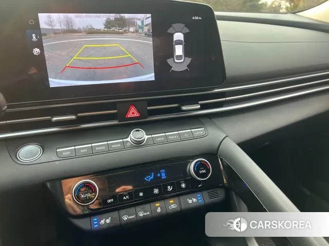 Hyundai Avante Hybrid (CN7) 2021 Белый из Кореи, фото 4