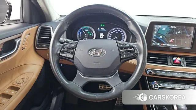 Hyundai Grandeur IG Hybrid 2019 Белый из Кореи, фото 4