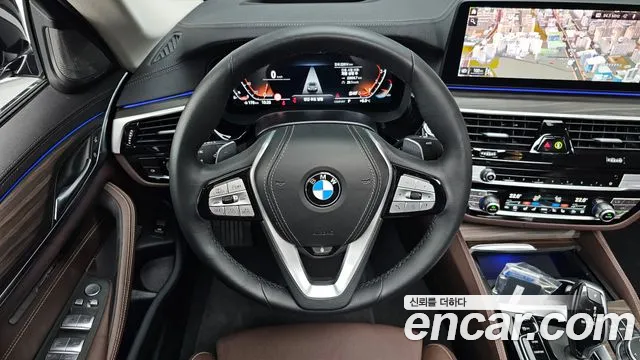 BMW 5 Series (G30) 2023 Черный из Кореи, фото 4